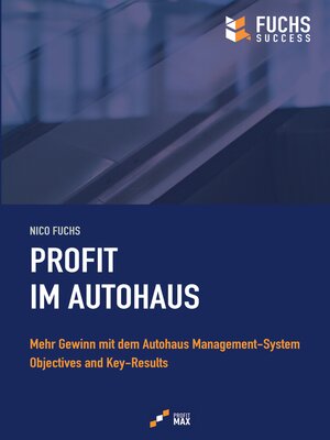 cover image of Profit im Autohaus